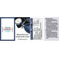 Blood Pressure Guide & Recorder Pocket Pamphlet